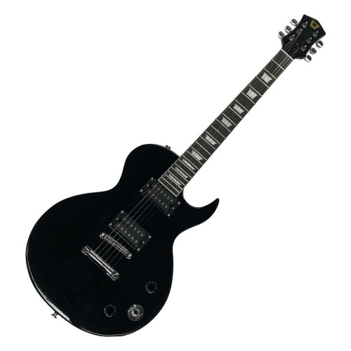 Guitarra eléctrica tipo LP color negro (Tienda San Diego)