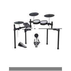 Batería electrónica con parches de malla y un pedal independiente Batería electrónica con parches de malla y un pedal independiente