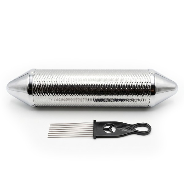 Güiro de Metal con Escobilla Incluida Percusión menor