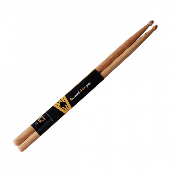 Baquetas Batería 5A de Hickory Baquetas y palillos