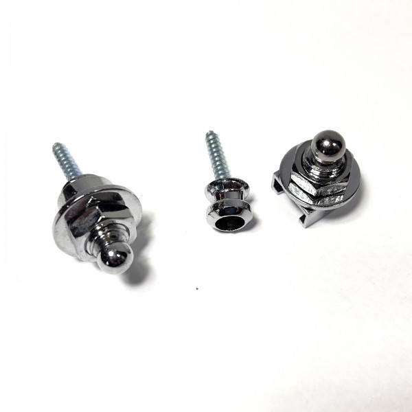Set de pines para correa o strap de guitarra Correas y pines