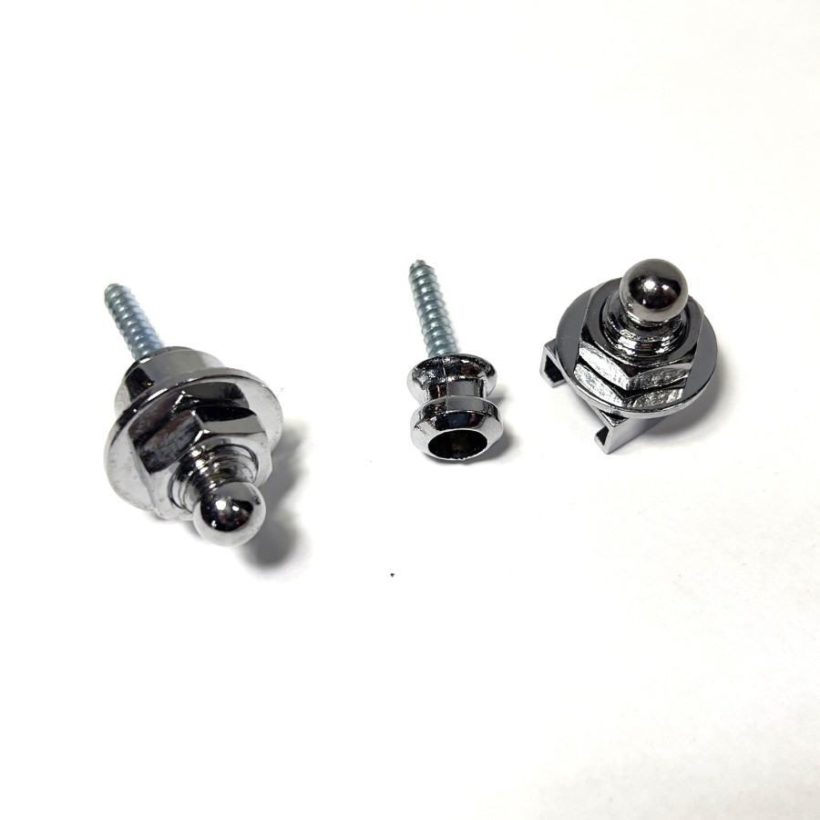 Set de pines para correa o strap de guitarra 