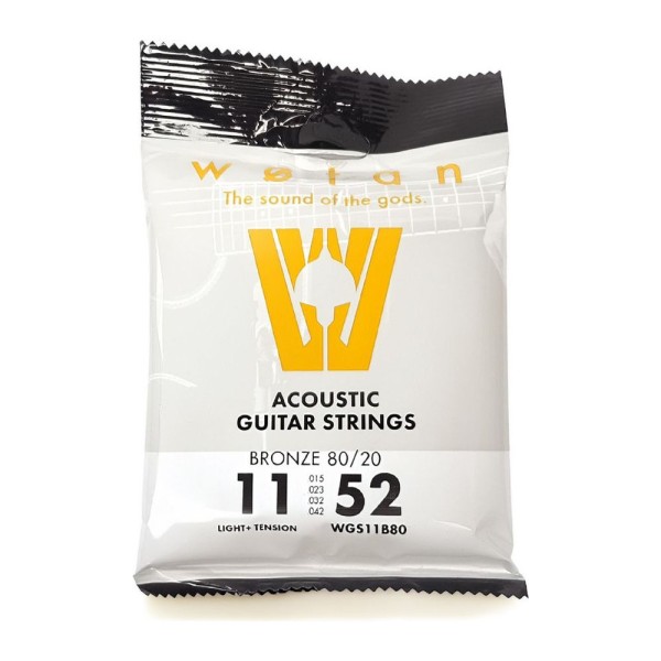 Set Acuerdas Encordado para Guitarra Acústica Light Cuerdas