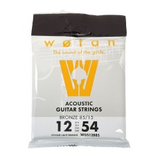 Set de cuerdas encordado para Guitarra Acústica medium light 012-054 Bronce 85/15 Set de cuerdas encordado para Guitarra Acústica medium light 012-054 Bronce 85/15